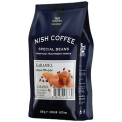 تصویر قهوه نیش طعم دار کارامل Nish Caramel Flavored Coffee