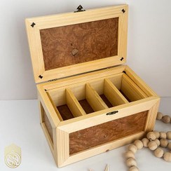 تصویر صندوقچه چوبی سلطنتی sh442 