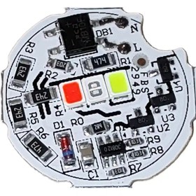 تصویر ال ای دی 1 وات 220 ولت RGB آر جی بی 7 رنگ 