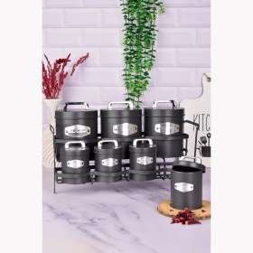 تصویر ست پاسماوری 7 پارچه بی.وی.کی کد 812585 7-piece B.V.K. Passmavari set, code 812585