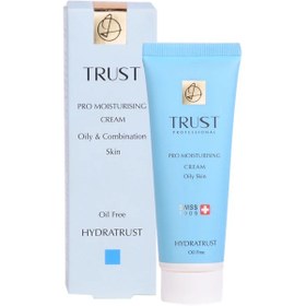 تصویر کرم آب‌رسان پوست چرب تراست Moisturizing cream for oily skin TRUST