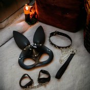 تصویر ست فانتزی چرم سه تیکه 