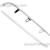 تصویر ابرویی زیر چراغ پژو 405 سفید چپ و راست (جفت) 