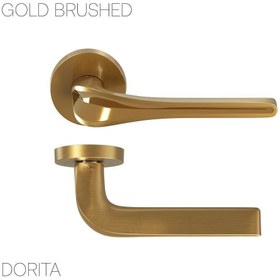 تصویر دستگیره رزت مدل دریتا دیاکو - مشکی 