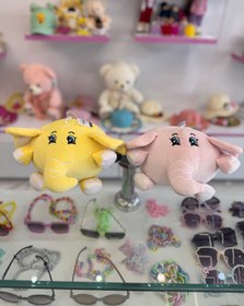 تصویر عروسک فیل جغجغه ای 