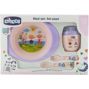 تصویر سرویس غذاخوری 4 تكه چیكو شبنم Cihcco ا Baby Dinnerware Service code:81124 Baby Dinnerware Service code:81124