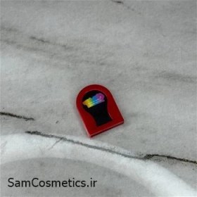 تصویر گچ مو ایمان رنگ قرمز 