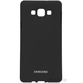 تصویر قاب طرح سيليكونى رنگ مشكى گوشى Samsung Galaxy A7 Samsung Galaxy A7 tarh silicon black color phone case