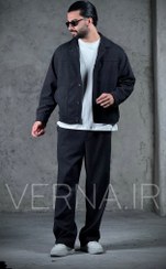 تصویر کت و شلوار باکسی مردانه لامر Zara 