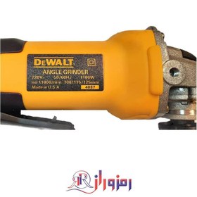 تصویر مینی سنگ دیوالت 1100 وات دیمردار Dewalt D4037 Dewalt D4037 Angle Grinder 1100w 11000 rpm