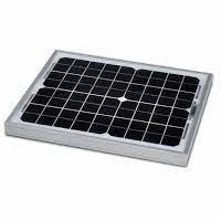 تصویر پنل خورشیدی 10 وات مونوکریستال solar panel 10 watt