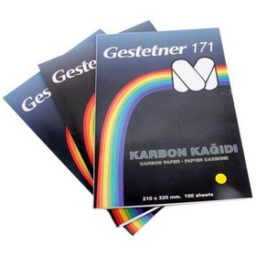 تصویر کاغذ کاربن زرد A4 Yellow Carbon Paper