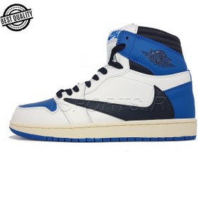 تصویر NIKE AIR JORDAN 1 TRAVIS SCOTTE (MASTER QUALLITY) نایک ایر جردن 1 ترویس اسکات (مستر کوآلیتی) 