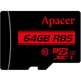 تصویر رم میکرو ۶۴ گیگ Apacer R85 U1 C10 85MB/s 