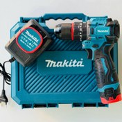 تصویر دریل شارژی براشلس ماکیتا ۲۴ ولت سه نظام فلزی 