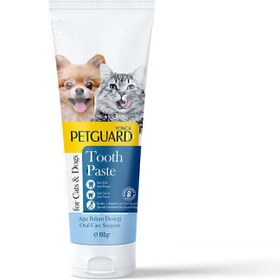 تصویر خمير دندان PetGuard مخصوص سگ و گربه - 100 گرم خمير دندان PetGuard مخصوص سگ و گربه - 100 گرم - ساخت ترکیه - ضد باکتری و خوشبو کننده