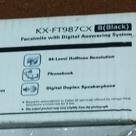 تصویر فکس حرارتی پاناسونیک مدل KX-FT987CX FAX 