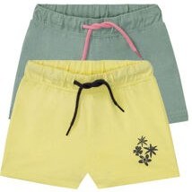 تصویر پک دو عددی شلوارک بچه گانه پسرانه نخی برند لوپیلو سایزبندی 2 تا 4 سال Children's cotton shorts for boys, Lupilo brand, size 2 to 4 years