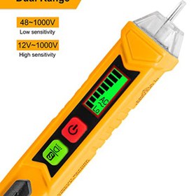 تصویر تستر و فازمتر غیرتماسی اینکو Ingco VD10003 INGCO VD10003 Non-Contact AC Voltage Detector