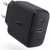 تصویر شارژر AUKEY PA-B2 توان 61 وات 61W GaN Power Adapter AUKEY PA-B2