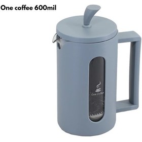 تصویر فرنچ پرس وان کافی 600 میل | one coffee french press 600mil 