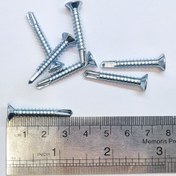 تصویر پیچ سرمته سرتخت 32*4.8 - 1/4-1*10 - 500 تایی SELF DRILLING SCREW PHIL FLAT HEAD 10*1-1/4 - 4.8-32