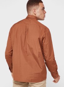 تصویر پیراهن معمولی فیت اساسی برند mango man Essential Regular Fit Shirt