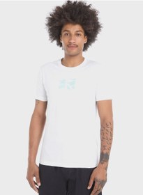 تصویر تی‌شرت یقه گرد لوگو برند calvin klein jeans Logo Crew Neck T-Shirt