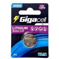 تصویر باتری سکه ای Gigacell CR2025 ا Gigacell CR2025 Minicell Battery Gigacell CR2025 Minicell Battery