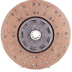 تصویر صفحه کلاچ 9 فنر کامیون بنز 10تن (MWH) Benz truck clutch plate