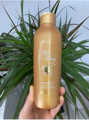 تصویر شامپو اورجینال برند Oriflame مدل Milk &amp; Honey Gold Shampoo کد 796424587 