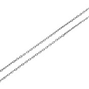 تصویر زنجیر نقره اصل طرح ظریف حنانه عیار ۹۲۵ مخصوص گردنبند (۵۵ سانتی متری) 