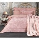 تصویر روتختی دو نفره صورتی ۱۶ پارچه برند ozdilek ترکیه مدل branch Ozdilek branch