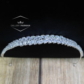 تصویر تاج عروس کد A19 Bridal Tiara Code A19