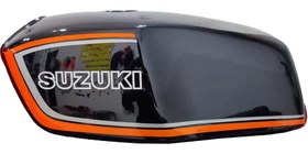 تصویر ست استیکر، خط کشی و برچسب باک بغل موتورسیکلت سوزوکی SUZUKI X7 250 1954 - باک decals And Sticker For SUZUKI X7 250 motorcycle