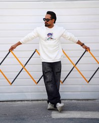 تصویر دورس مردانه سه‌نخ پنبه داخل کرک برند برشکا - طوسی / ایکس لارج 