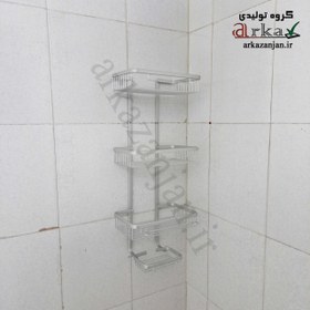 تصویر قفسه حمام تمام آلومینیوم 3 طبقه مدل وسط کف سیمی سینی متفرقه مدل قفسه حمام تمام آلومینیوم 3 طبقه مدل وسط کف سیمی بسته یک عددی