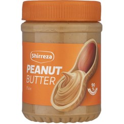 تصویر کره بادام زمینی ساده شیررضا 450 گرمی Shirreza simple peanut butter 450 grams