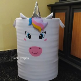 تصویر باکس نظم دهنده(ارگانایزر) درب دار-یونیکورن-سایز70-50 