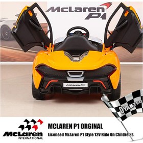تصویر ماشین شارژی مک لارن P1 ا BIG TOYS DIRECT McLaren P1 Kids 12V Battery BIG TOYS DIRECT McLaren P1 Kids 12V Battery