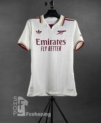 تصویر لباس سوم آرسنال 2026 پلیری مشابه اورجینال 