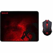 تصویر باندل ماوس گیمینگ و ماوس پد ردراگون مدل Redragon M601-WL-BA Redragon M601-WL-BA Wireless Gaming Mouse and Mouse Pad Combo