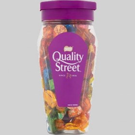 تصویر شکلات پذیرایی کوالیتی استریت ا Quality Street Nestle 600 GR Quality Street Nestle 600 GR