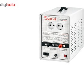 تصویر مبدل برق 12 به 220 ولت 400 وات سارا مدل M406S Sara Inverter 400 W 12 VDC to 220 VAC