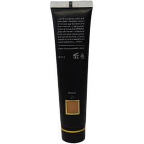 تصویر کرم پودر مات فاقد چربی حجم 40 میل اینلی 