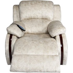 تصویر مبل یک نفره مدل ریلکسی manual لیزی لورنزو Lorenzo recliner sofa