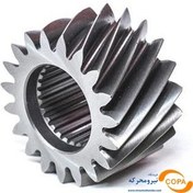 تصویر دنده پینیون گیربکس تیبا / ساینا 