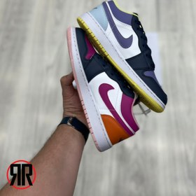 تصویر کتونی زنانه نایک Nike Air Jordan 1 Low 