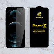 تصویر گلس شیشه ای مدل Super X برای گوشی اپل Iphone 12 ProMax 