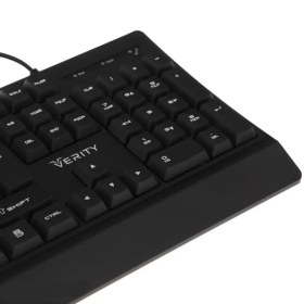 تصویر کیبورد با سیم وریتی مدل V-KB6131 ا Verity V-KB6131 wired keyboard Verity V-KB6131 wired keyboard